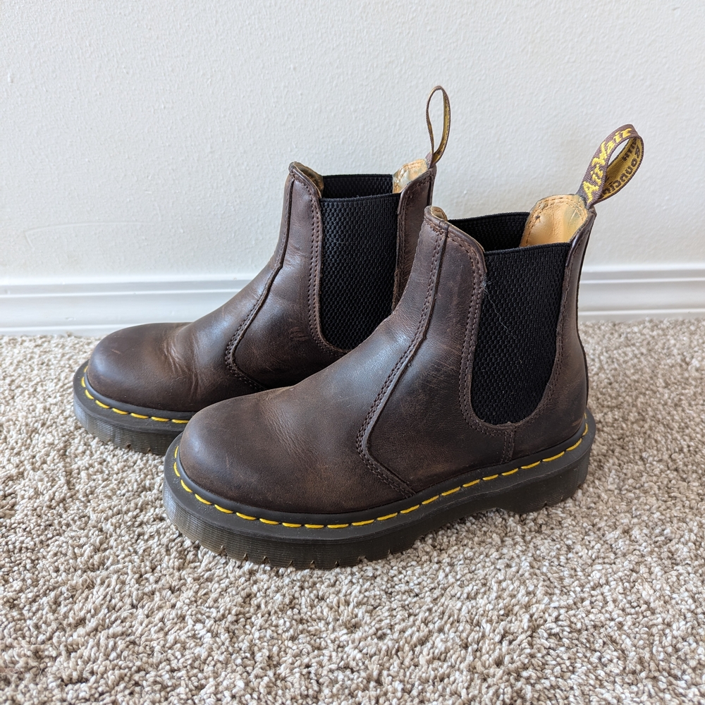 Dr. Martens Dark Brown Chelsea Boots